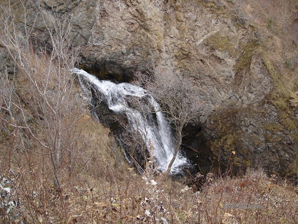 Водопад, Гора  Городочек, Холмский район, Остров Сахалин