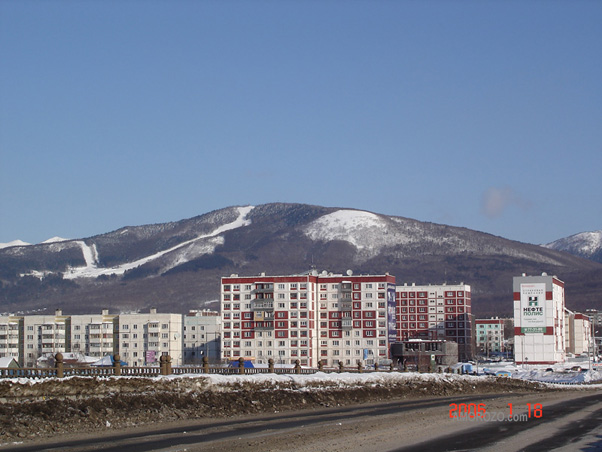 Южно-Сахалинск зимой