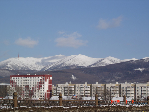 Южно-Сахалинск зимой