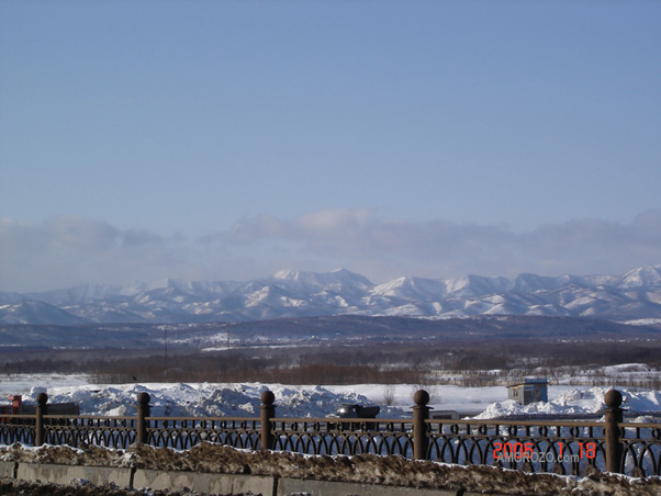 Южно-Сахалинск зимой