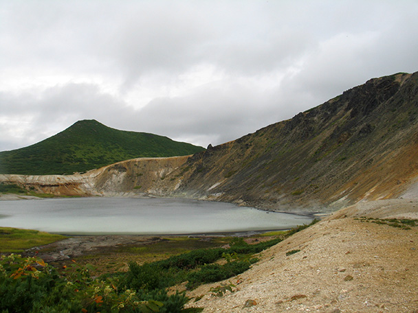 Озеро Кипящее, Южно-Курильский район, Курильские острова