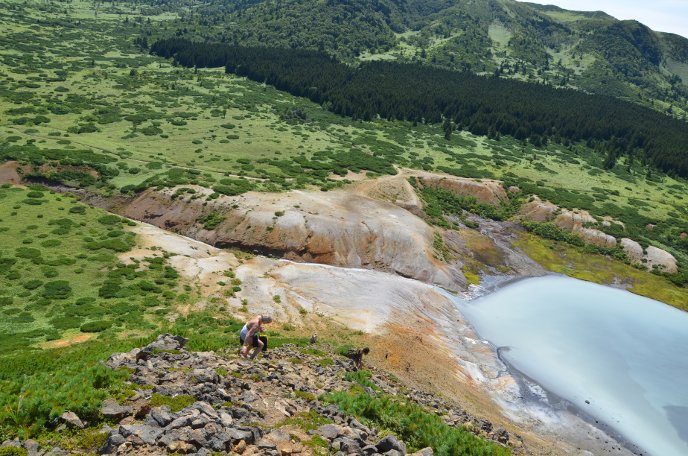 Вулкан Головнина, Южно-Курильский район, Курильские острова