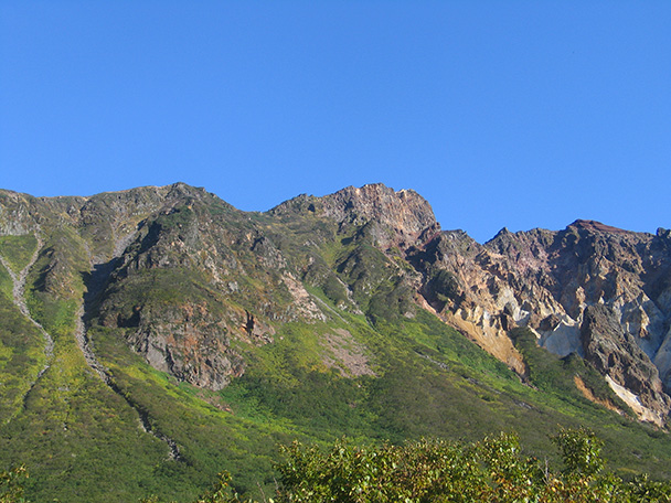 Хребет Двугорбый, Курильский район, Курильские острова